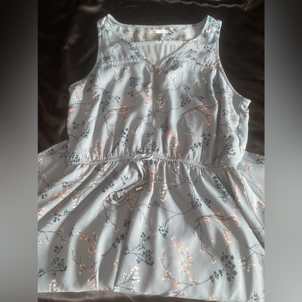 Floral Mid-length Dress